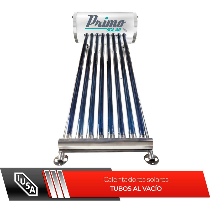Calentador Solar 8 Tubos Iusa 100 L image number null