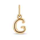 Dije De Oro Amarillo De 10K (Letra G) Sin Cadena