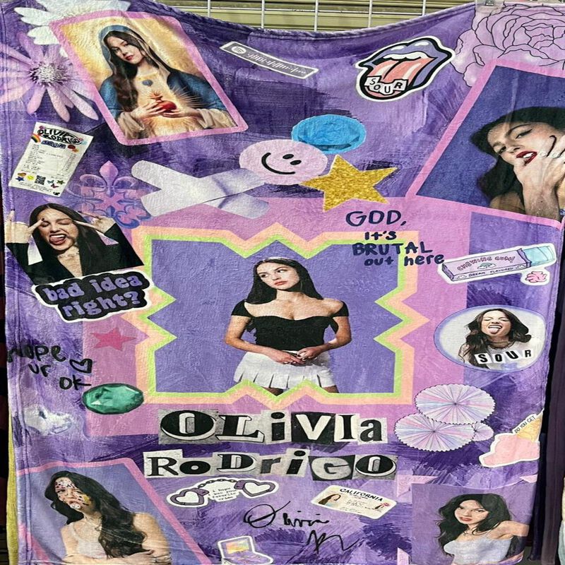 Exclusiva! Cobija Frazada Ultra Suave Olivia Ro... image number null