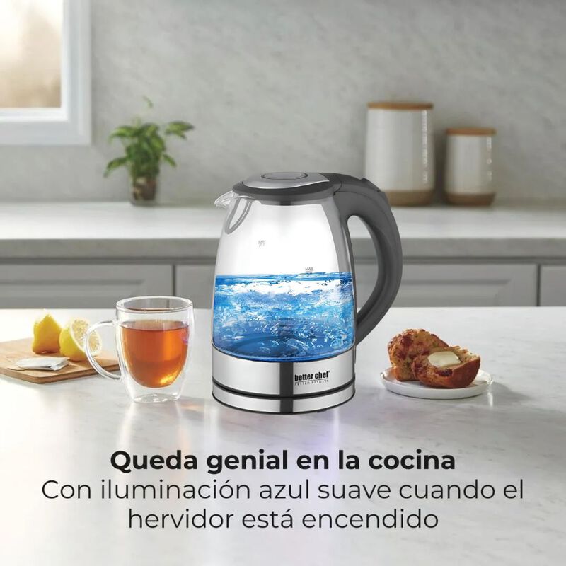 Tetera El&eacute;ctrica Better Chef 1.7l  Hervidor Aut... image number null