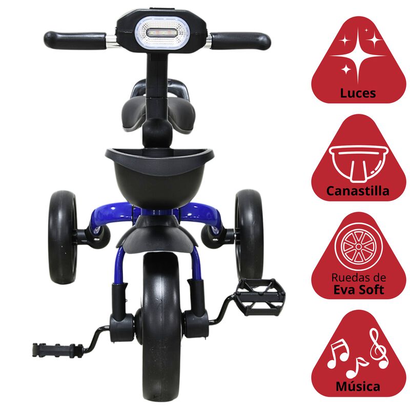 Triciclo 3 En 1 Plegable Para Ni&ntilde;os Convertible... image number null