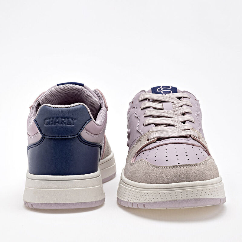 Charly Tenis urbano para mujer rosa marino, has... image number null