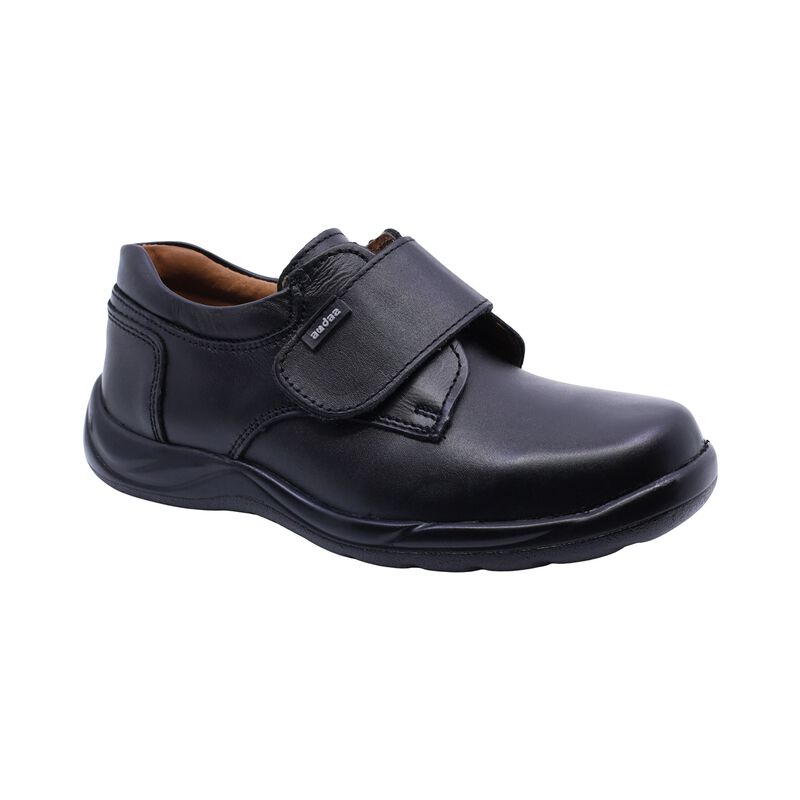 Audaz Zapato De Piel Para Ni&ntilde;o Negro Cod 41854-... image number null