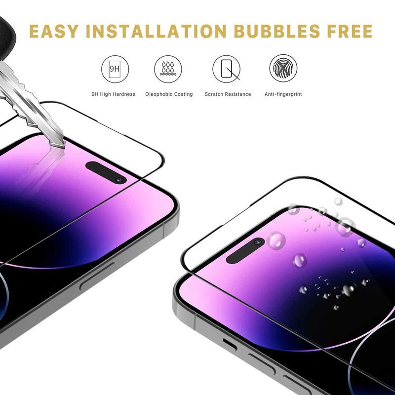 Mica Vidrio MYBAT para iPhone 14 PRO Protectora... image number null