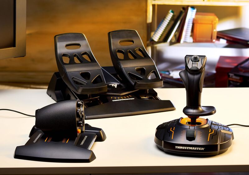 Paquete De Vuelo Thrustmaster T16000m Fcs Compa... image number null