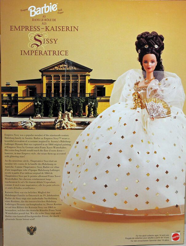 Mu&ntilde;eca Barbie Barbie Como La Emperatriz Kaiseri... image number null