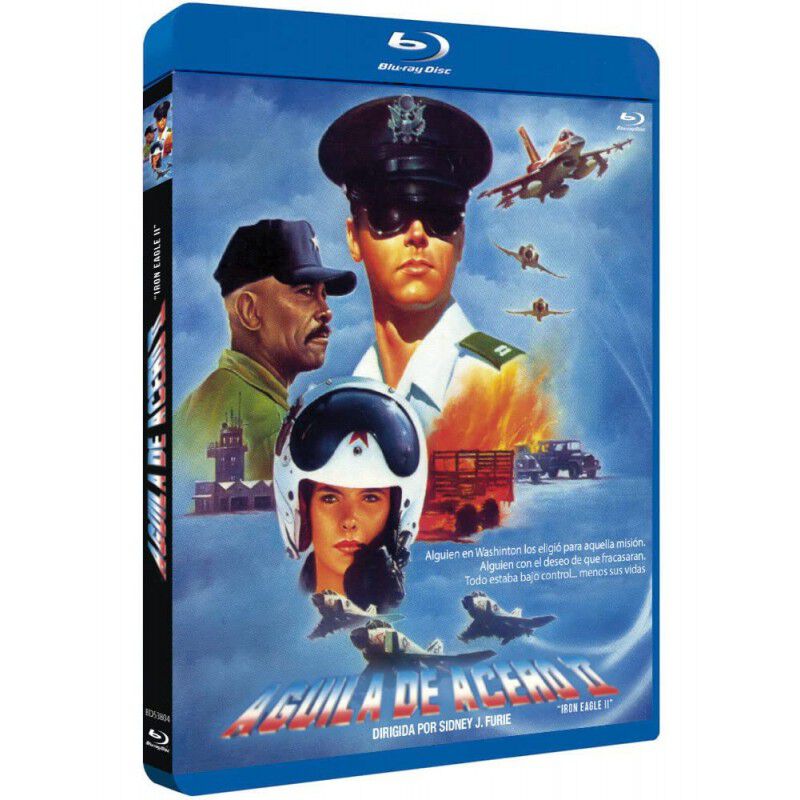&Aacute;guila de Acero II BD 1988 Iron Eagle II [Blu-r... image number null