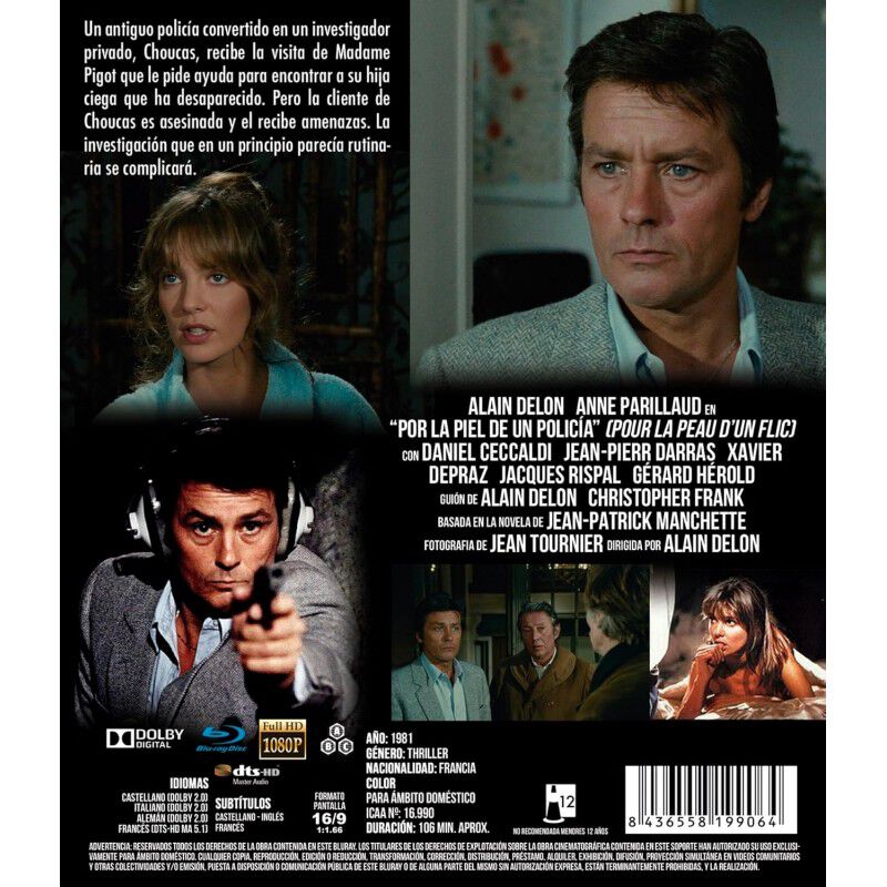 Por La Piel De Un Polic&iacute;a [blu-ray] (1981) Pour... image number null