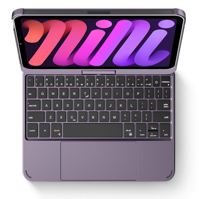 Teclado Con Funda Pekarejue Para Ipad Mini 7&ordf;/6... image number null