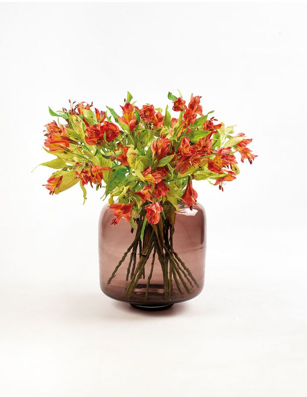 Jarr&oacute;n&nbsp;Decorativo de Vidrio Soplado Amatista Ma... image number null