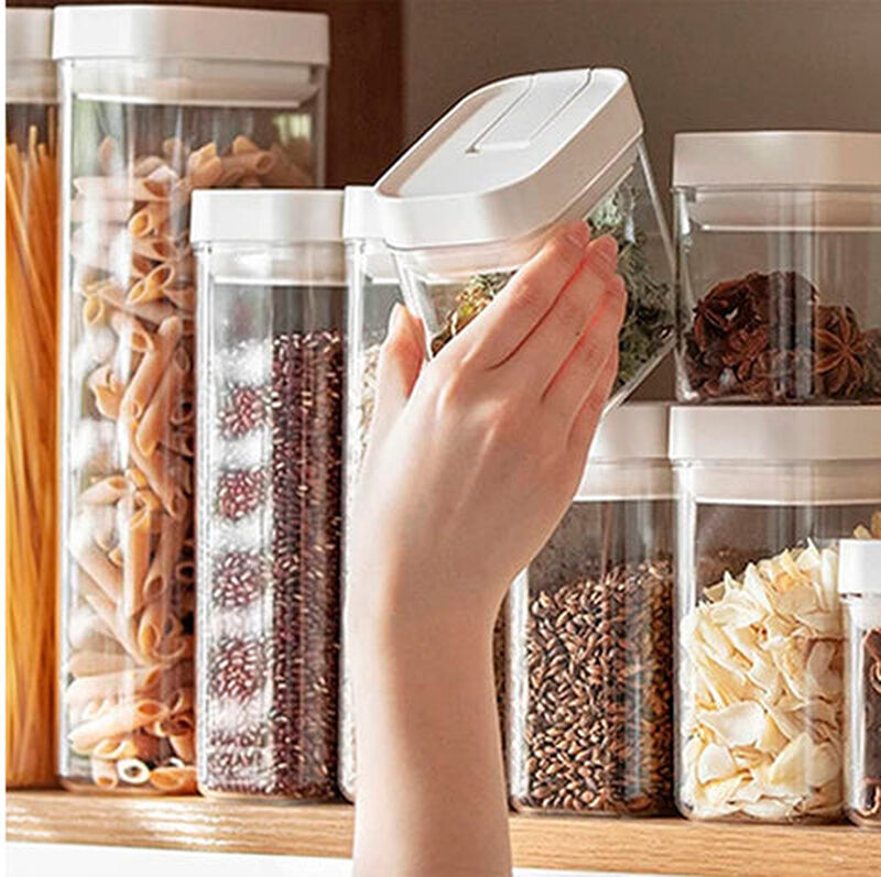 7 Contenedores de Brandtrendy Herméticos de Plá... image number null