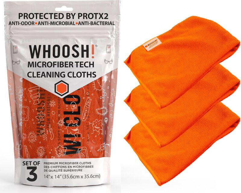 Pa&ntilde;o De Limpieza De Microfibra Whoosh! Paquete ... image number null