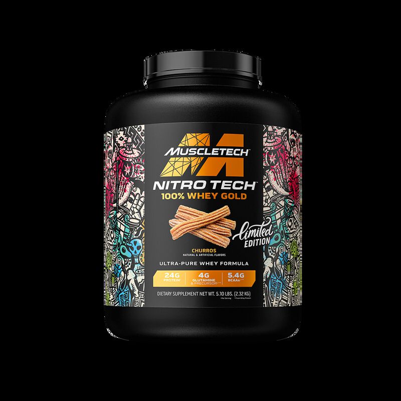 Proteina Nitro Tech Whey Gold Muscletech Churro image number null
