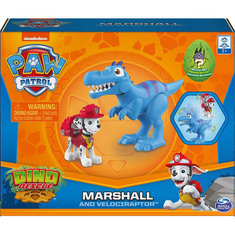 Marshall y Velociraptor Paw Patrol, Dino Rescue image number null