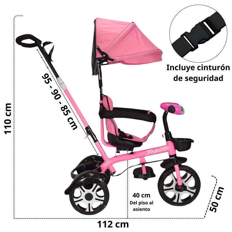 Triciclo para Ni&ntilde;os Evolutivo Asiento Giratorio... image number null