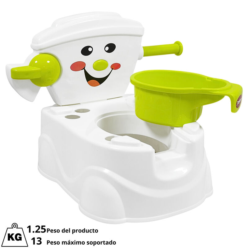 Ba&ntilde;o Entrenador Para Ni&ntilde;os Con Porta Rollo De P... image number null