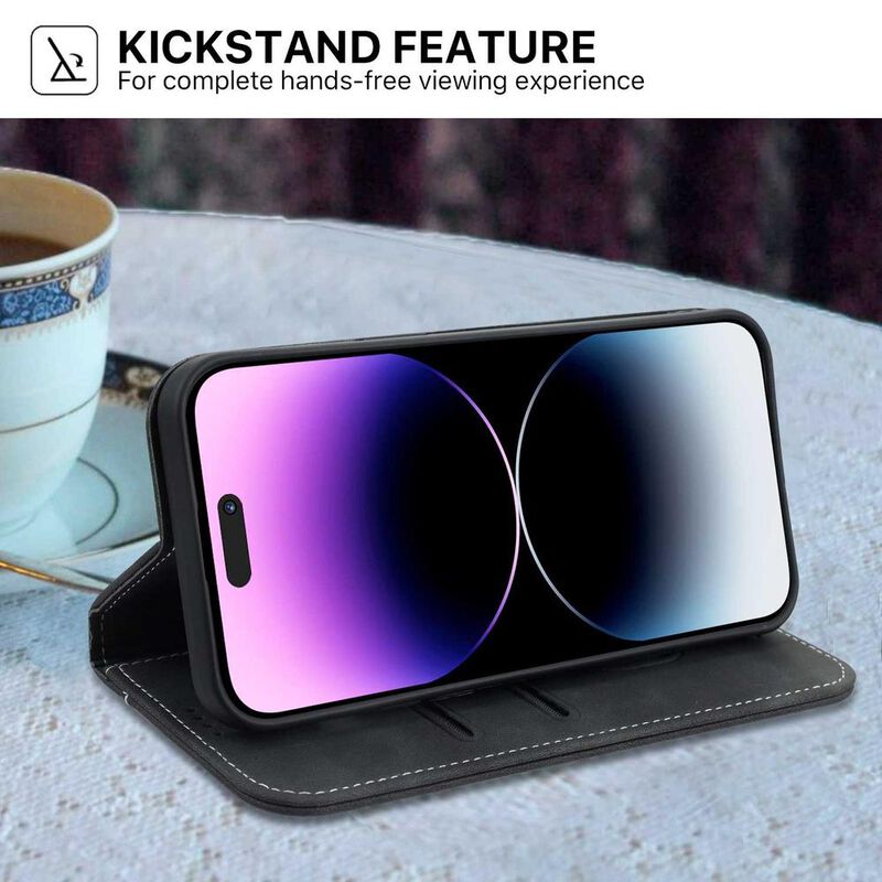 Funda MYBAT Cartera para iPhone 14 PRO - Negra ... image number null