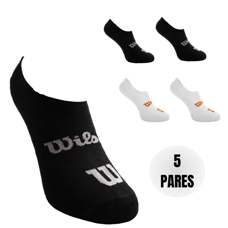 Wilson 5 Pares de Liner largos para Hombre, Col... image number null