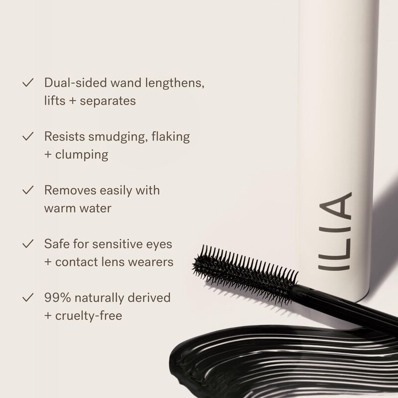 M&aacute;scara Ilia Limitless Lash, No T&oacute;xica, Libre D... image number null