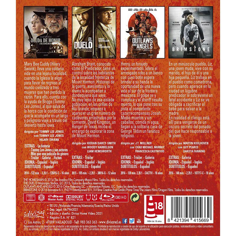 Nuevo Western (Pack) - BD [Blu-ray] image number null