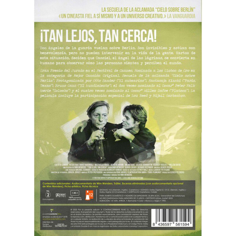 &iexcl;Tan lejos, tan cerca! [DVD] image number null