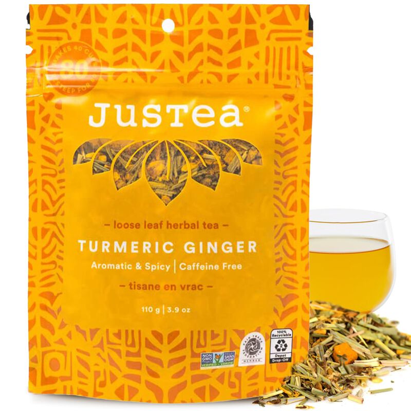 Justea T&eacute; De C&uacute;rcuma Y Jengibre 110 g Sin Cafe&iacute;... image number null