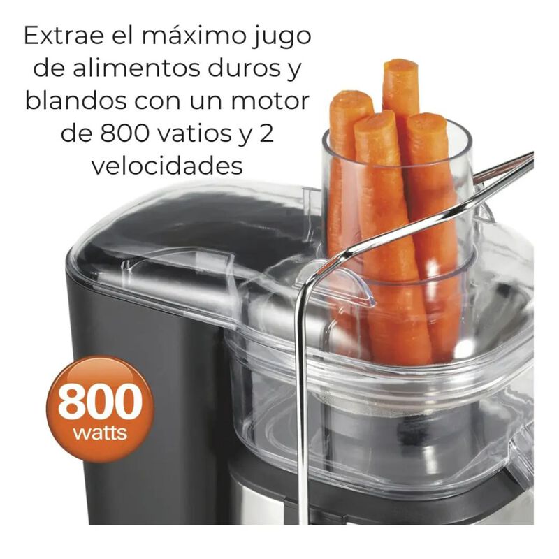 Extractor De Jugos De Frutas Y Verduras Hamilto... image number null