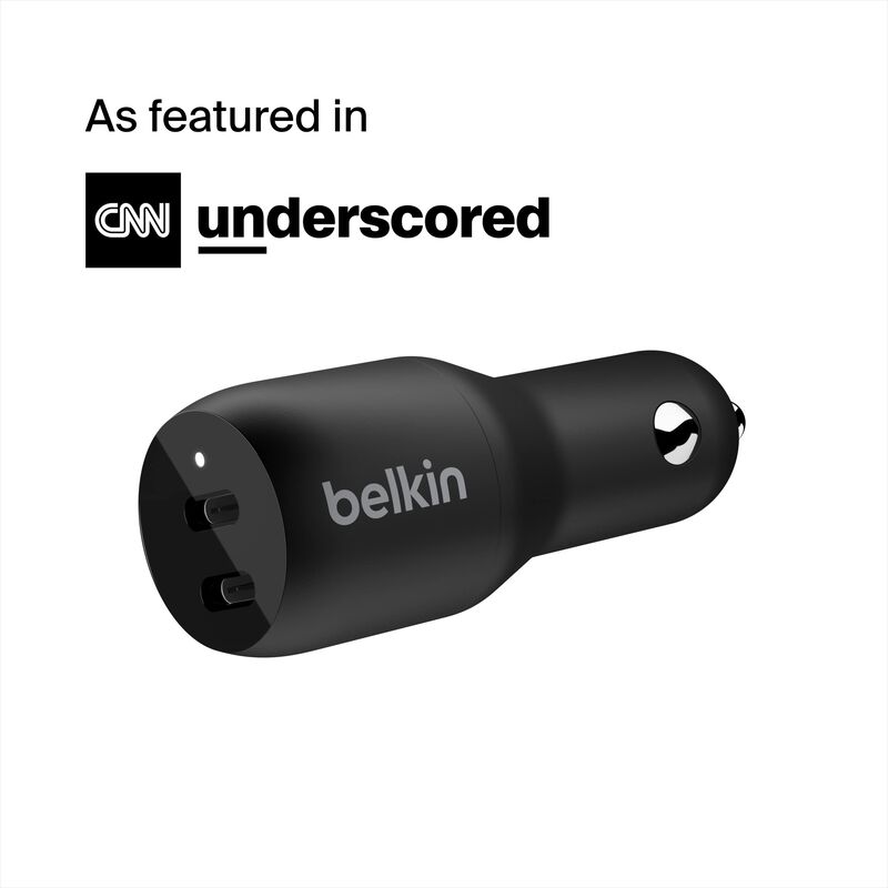 Cargador De Coche Belkin De 36 W Con Doble Usb ... image number null