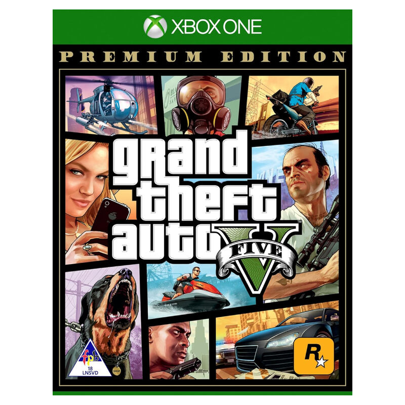 Xbox One Juego Grand Theft Auto V Premium Editi... image number null