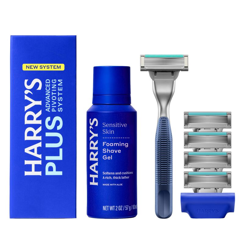 Kit De Afeitado Harry's Plus Handle 5 Blades Ge... image number null
