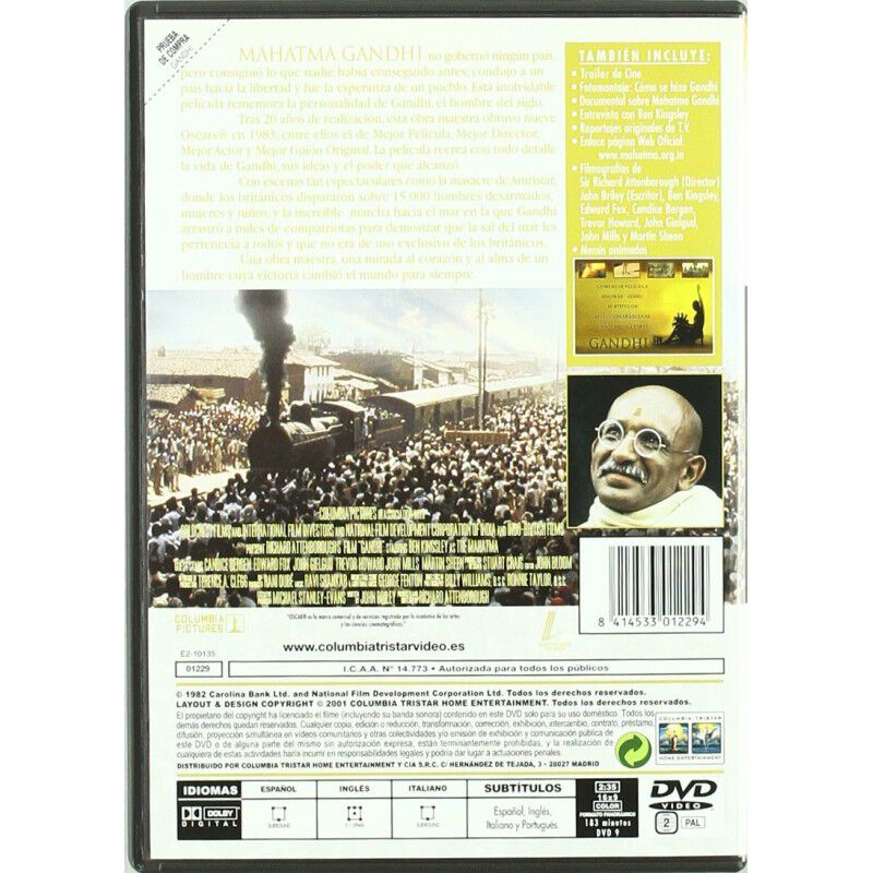 Gandhi [dvd] (1982) image number null