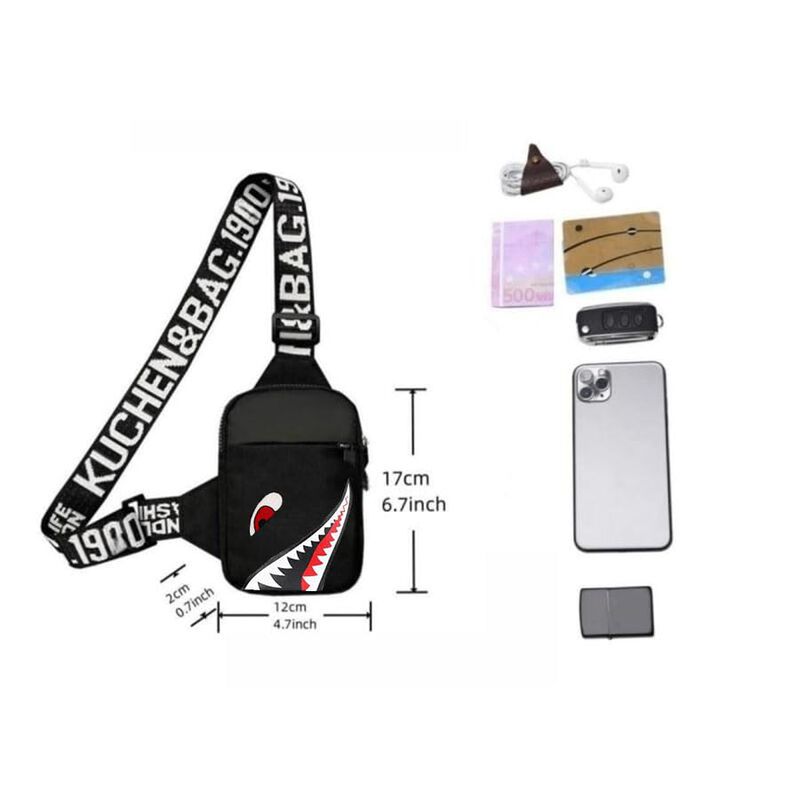 Bandolera Bandolera Para Hombre Wrldmcwlq, Viaj... image number null