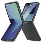 Funda Ruky para Samsung Galaxy Z Flip 7 Negra con Protector de Pantalla