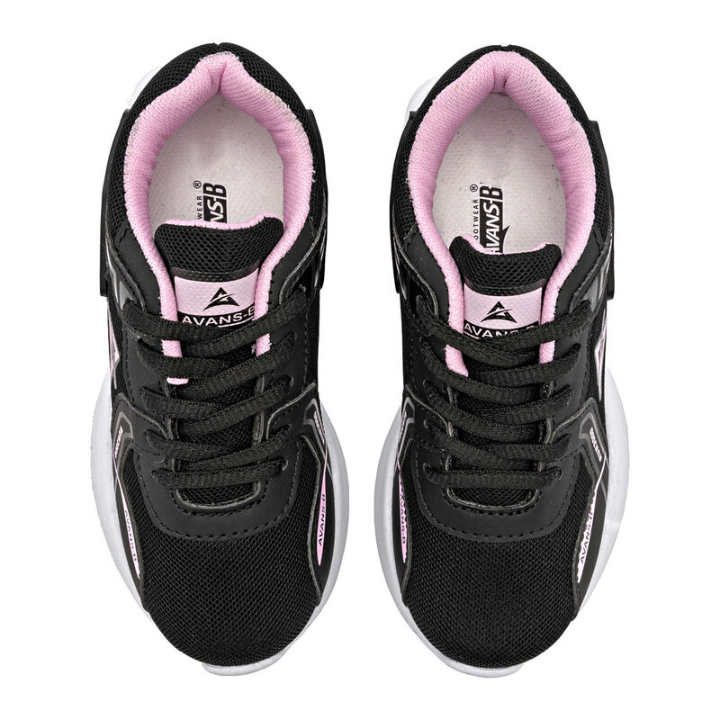 Avans-b Tenis Urbano Negro Para Ni&ntilde;a 146777cd image number null