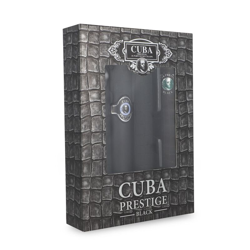 Set Cuba Prestige Black 2pzs Fragancia 90ml Edt... image number null