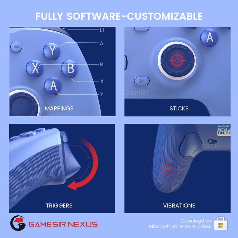 Mando Con Cable Gamesir G7 Se Para Xbox Series ... image number null