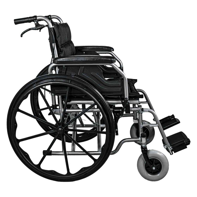 Silla De Ruedas Plegable 24 Pulgadas Todo Terre... image number null