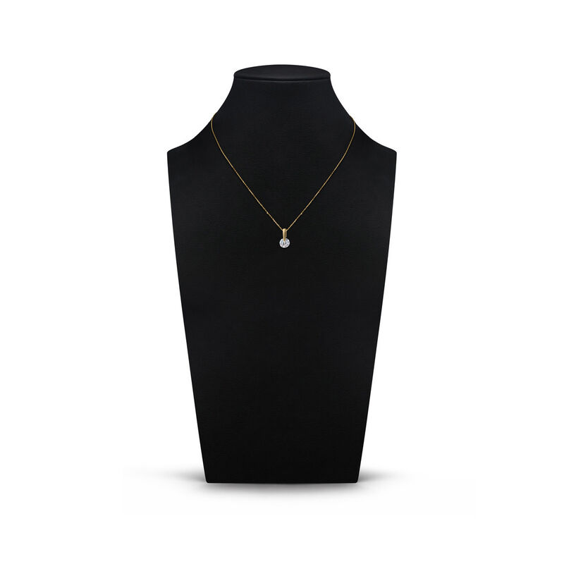 Dije Oro Amarillo 14k Con Zirconia | Bizzarro image number null