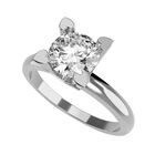 Anillo de Compromiso de 14K con Diamante de Laboratorio 0.70 CT F VS1 Talla 8 ORO BLANCO 14K &ndash; / FJ731-70-14W-LG-8