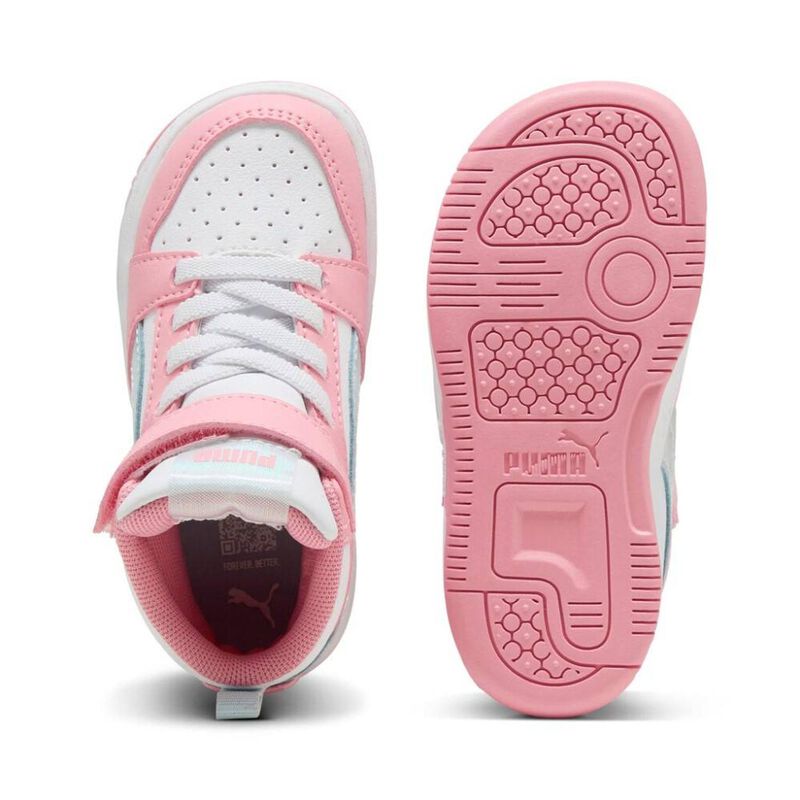 Tenis Puma Rebound V6 Mid Space Belle Inf Para ... image number null