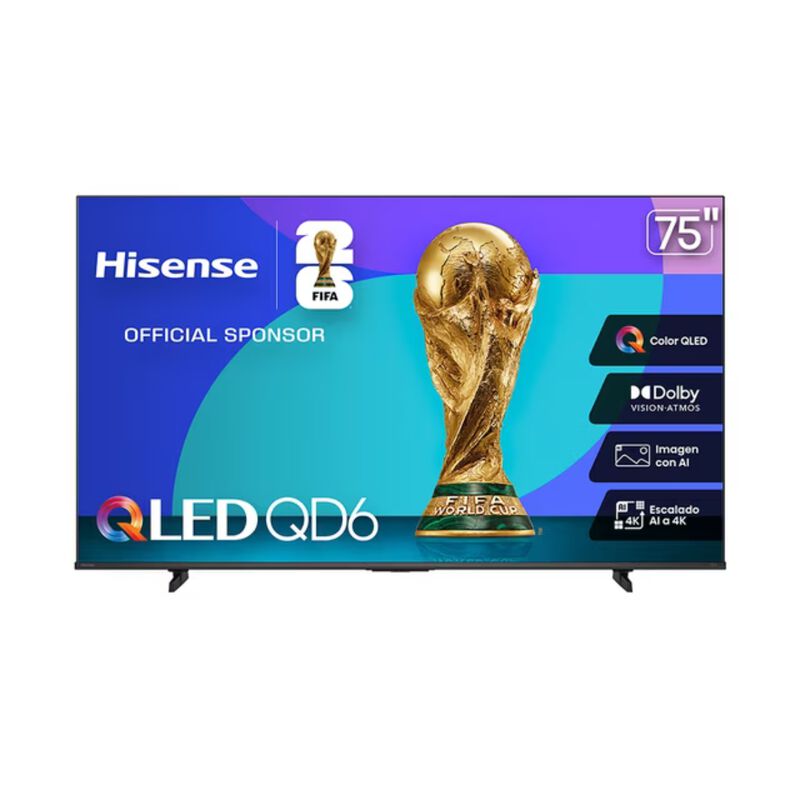 Televisor Hisense 75qd6qv Qled Vidaa image number null
