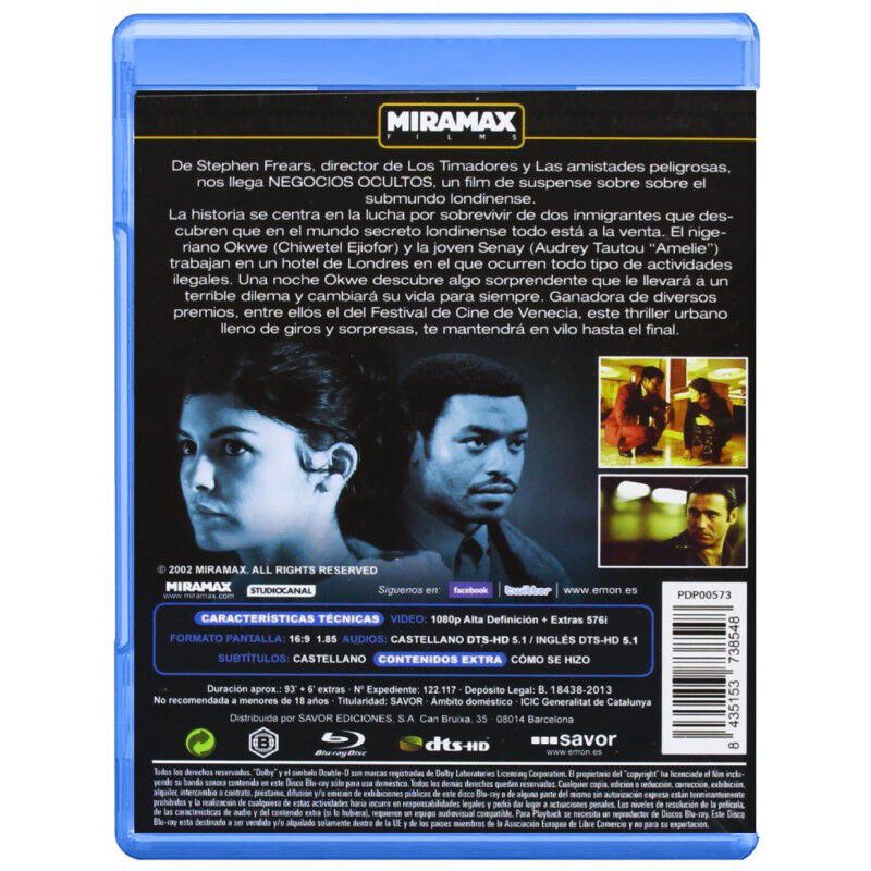 Negocios Ocultos [Blu-ray] image number null