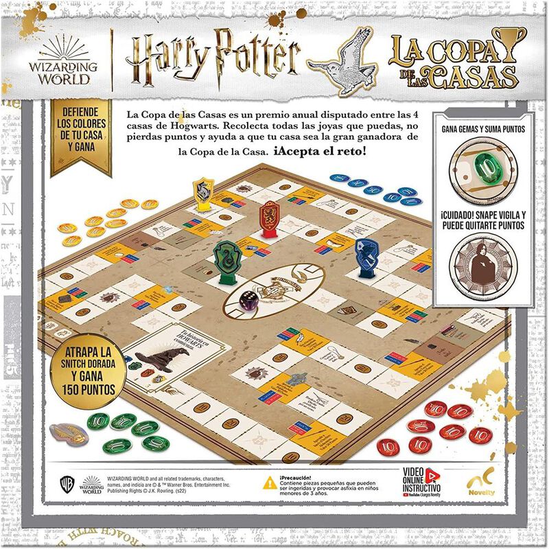 Juego de mesa La Copa de las Casas Harry Potter image number null