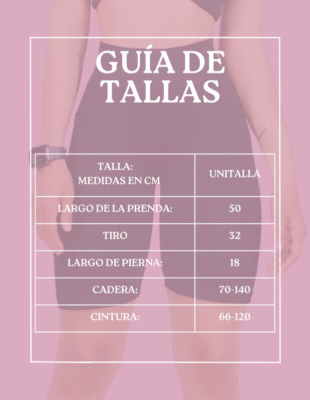 SET 3 Biker Short Mujer Con Bolsas Laterales SH... image number null