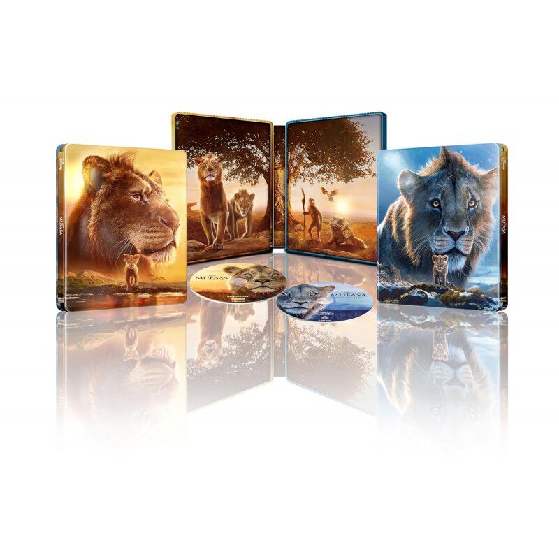 Mufasa: El Rey Le&oacute;n (Steelbook) [4K UHD,Blu-ray... image number null