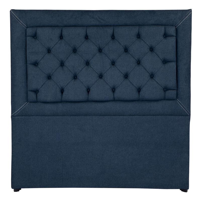 Cabecera Queen Size Dicasa Mary Azul Rivoli image number null