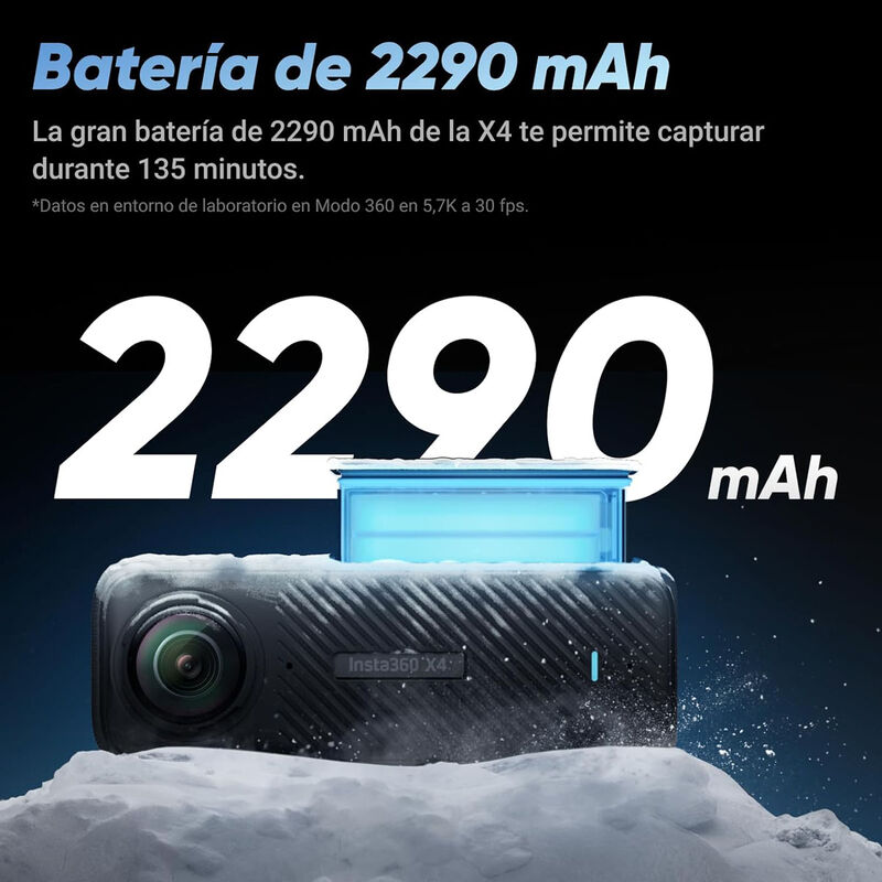 Cámara de Acción Insta360 X4 Estandar 8K Imperm... image number null