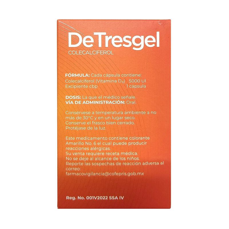 Detresgel 5000iu 60 C&aacute;psula(s) image number null