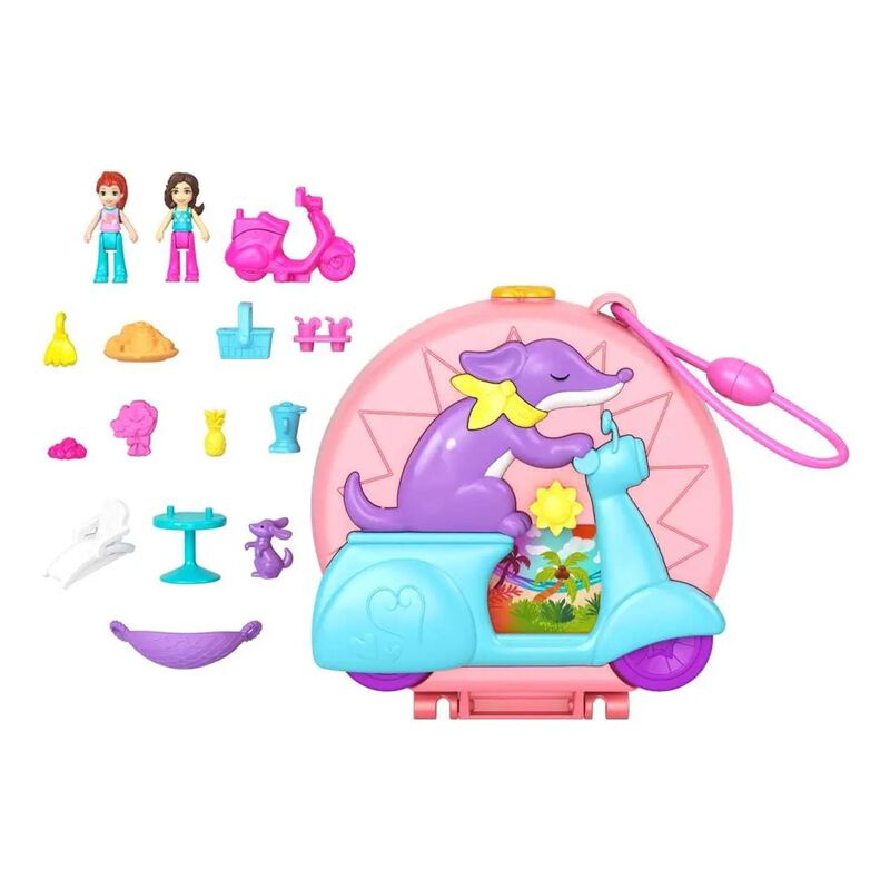 Polly Pocket Set Compacto Mundo Sorpresa Perrit... image number null