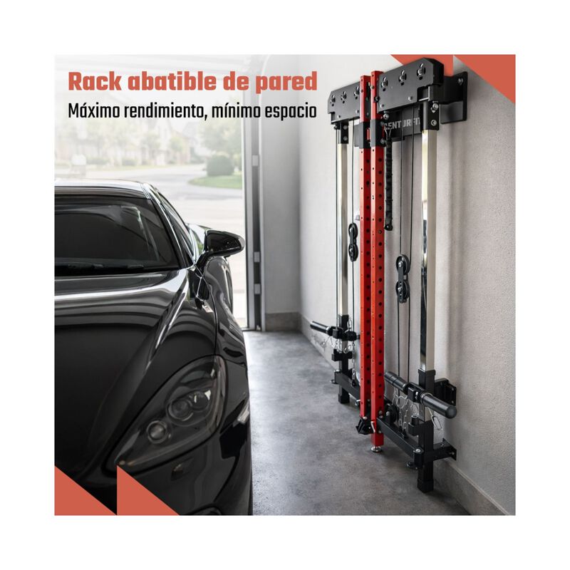Power Rack Empotrado Plegable Gimnasio Multifun... image number null